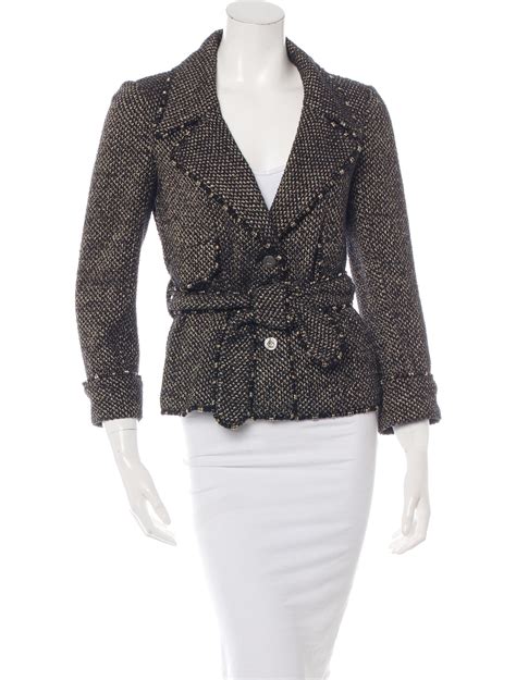 chanel replica tweed jacket|chanel tweed jacket for sale.